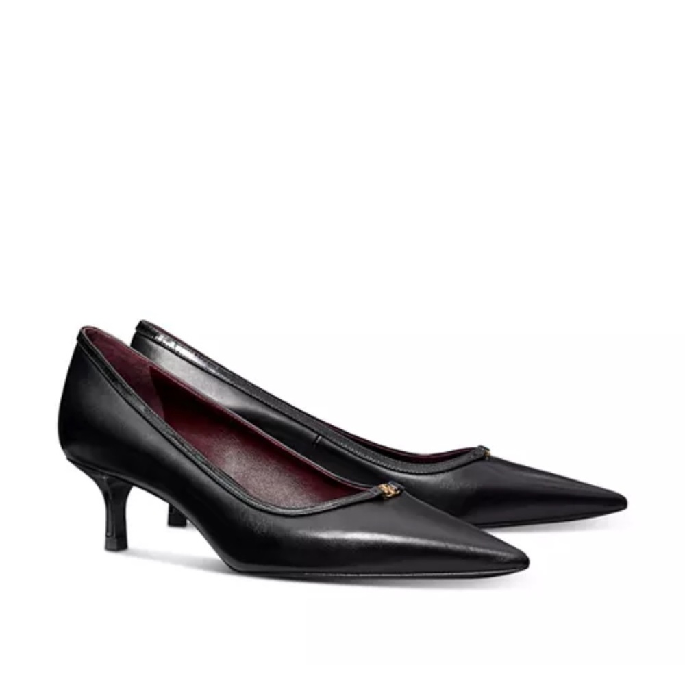 Tory Burch
Women's Double T Buckle Kitten Pumps